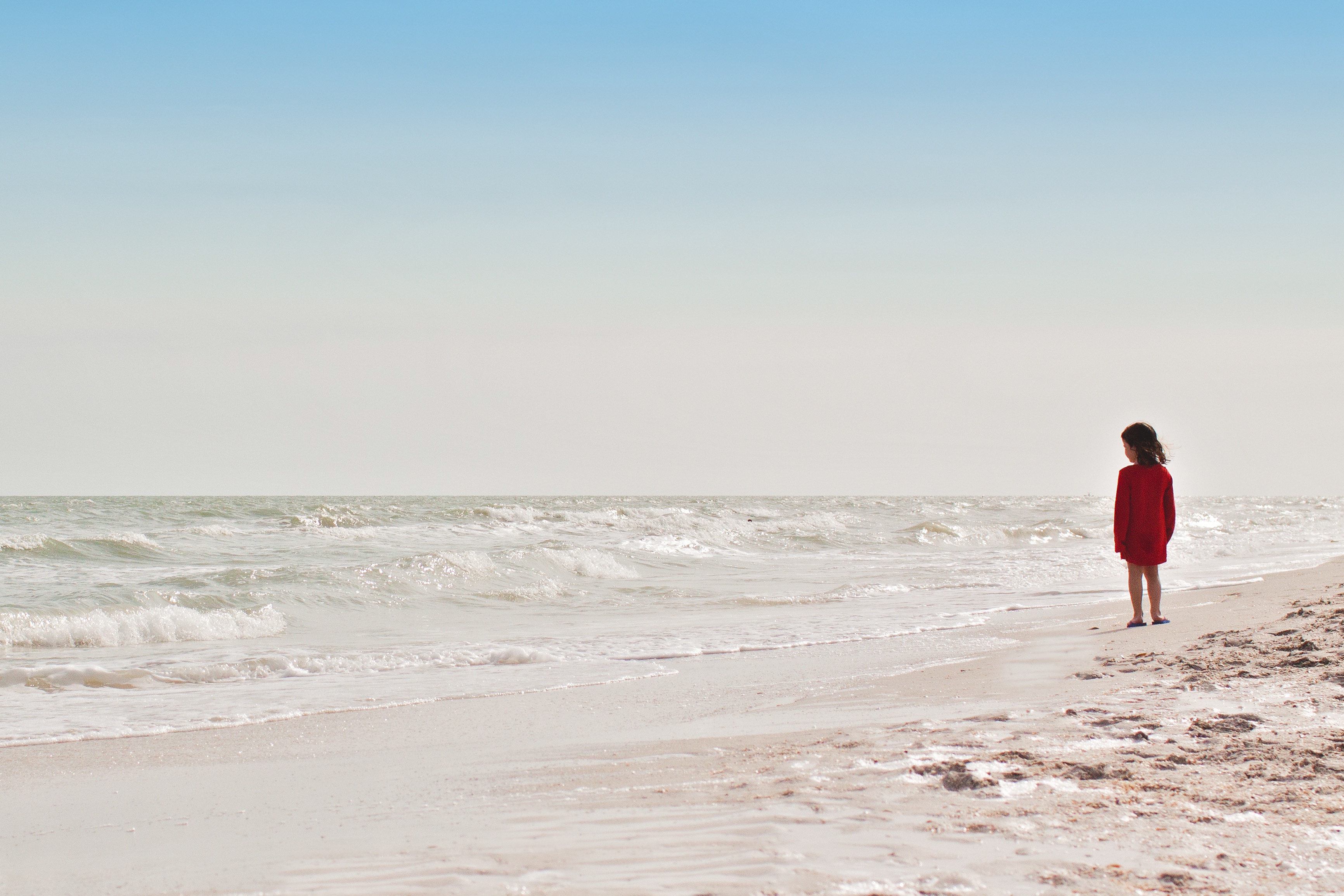Child at Beach nz-ece-child-at-beach